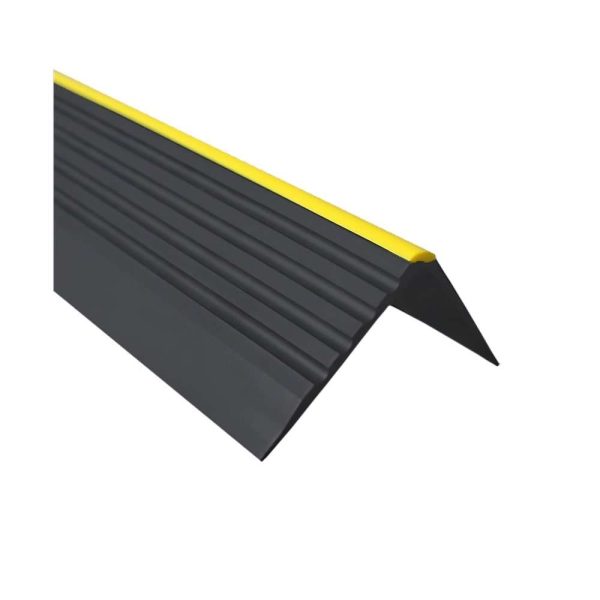 Flexible Anti Slip PVC Stair Nosing 55x40mm 730-RD-ON