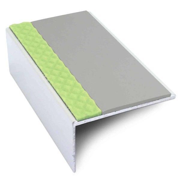 ASL01 56x32mm Aluminium Non Slip Stair Nosing Edge Trim With Pvc Insert - Image 8