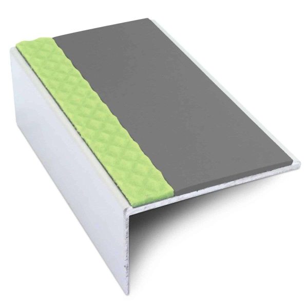 ASL01 56x32mm Aluminium Non Slip Stair Nosing Edge Trim With Pvc Insert - Image 10