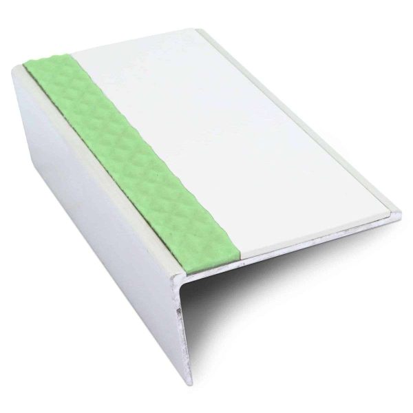 ASL02 57x32mm Aluminium Non Slip Stair Nosing Edge Trim With Pvc Insert - Image 12