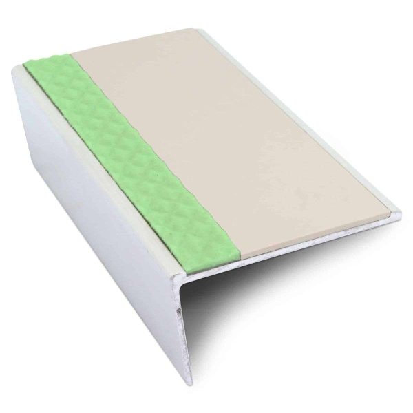 ASL02 57x32mm Aluminium Non Slip Stair Nosing Edge Trim With Pvc Insert - Image 6