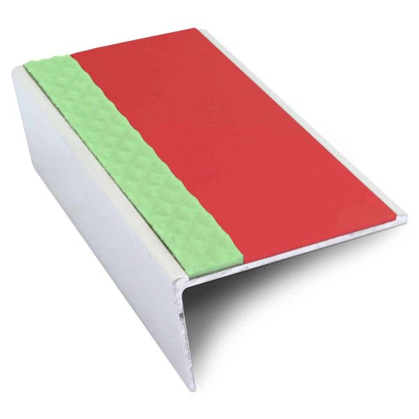 ASL02 57x32mm Aluminium Non Slip Stair Nosing Edge Trim With Pvc Insert - Image 11