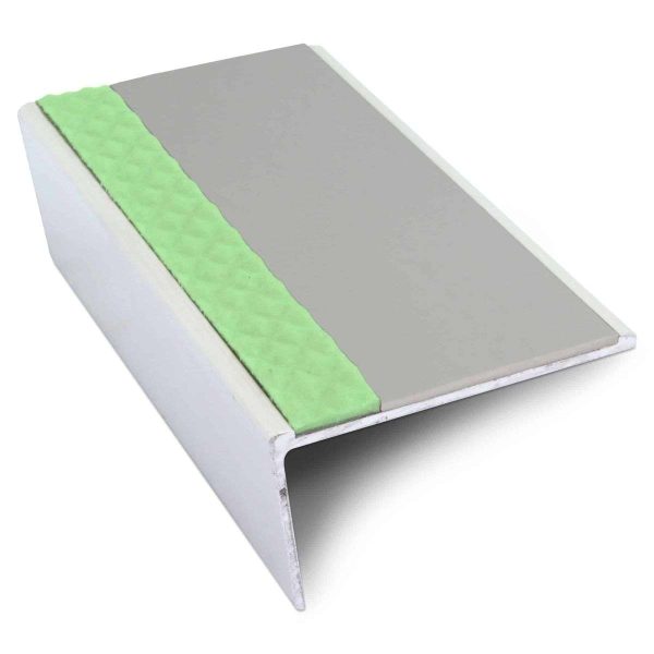 ASL02 57x32mm Aluminium Non Slip Stair Nosing Edge Trim With Pvc Insert - Image 8