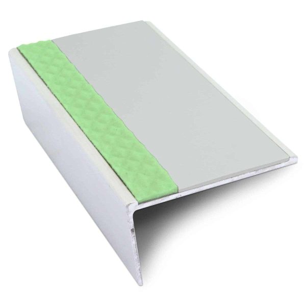 ASL02 57x32mm Aluminium Non Slip Stair Nosing Edge Trim With Pvc Insert - Image 9