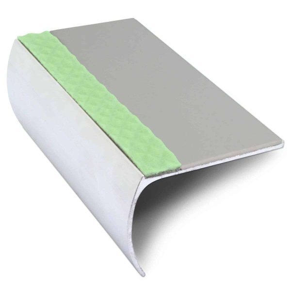 ASL03 57x40mm Aluminium Non Slip Stair Nosing Edge Trim With Pvc Insert - Image 8