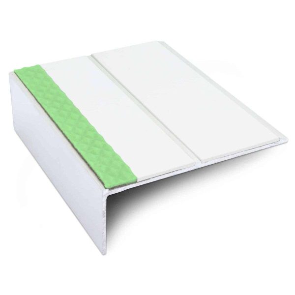 ASL09 85x30mm Aluminium Non Slip Stair Nosing Edge Trim With Pvc Insert - Image 12