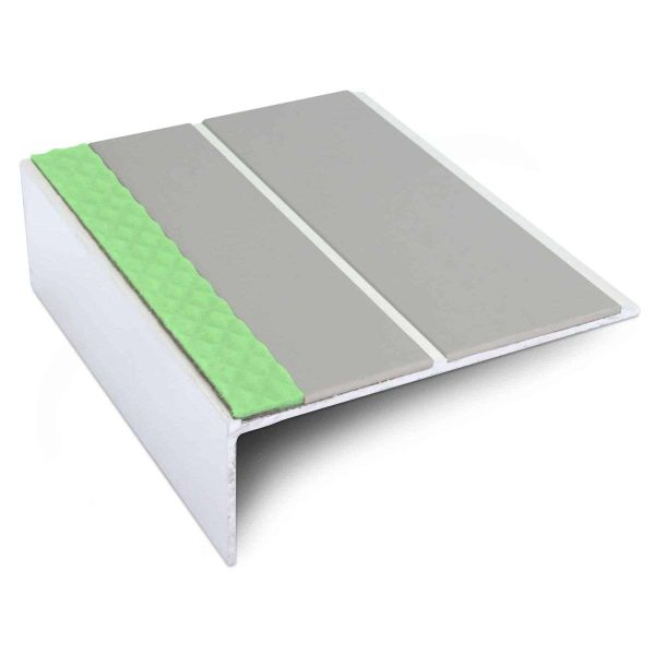 ASL09 85x30mm Aluminium Non Slip Stair Nosing Edge Trim With Pvc Insert - Image 8