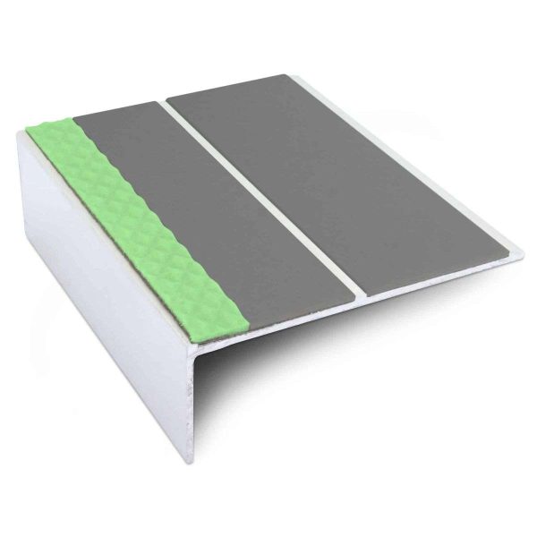 ASL09 85x30mm Aluminium Non Slip Stair Nosing Edge Trim With Pvc Insert - Image 10