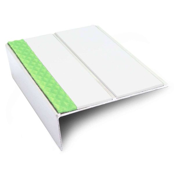 ASL10 85x32mm Aluminium Non Slip Stair Nosing Edge Trim With Pvc Insert - Image 12