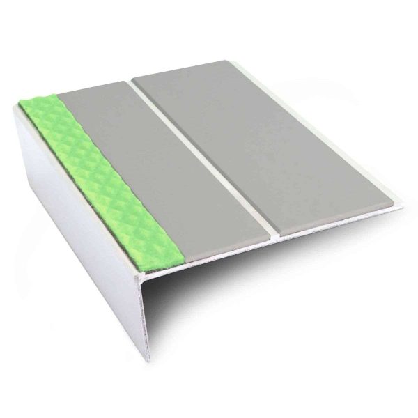 ASL10 85x32mm Aluminium Non Slip Stair Nosing Edge Trim With Pvc Insert - Image 8