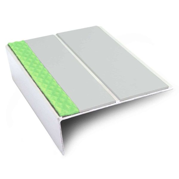 ASL10 85x32mm Aluminium Non Slip Stair Nosing Edge Trim With Pvc Insert - Image 9