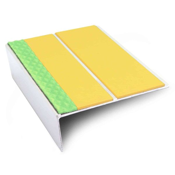 ASL10 85x32mm Aluminium Non Slip Stair Nosing Edge Trim With Pvc Insert - Image 13