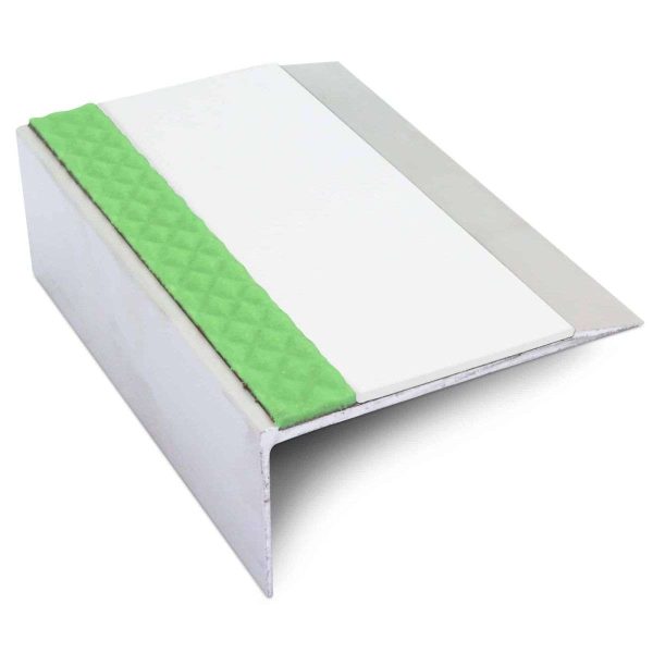 ASL15 66x32mm Aluminium Non Slip Stair Nosing Edge Trim With Pvc Insert - Image 12