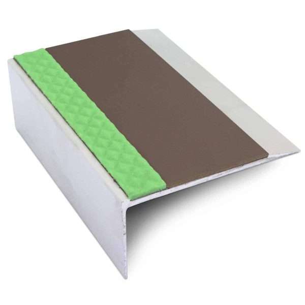 ASL15 66x32mm Aluminium Non Slip Stair Nosing Edge Trim With Pvc Insert - Image 5