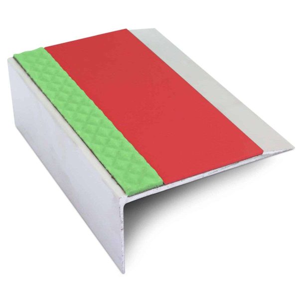 ASL15 66x32mm Aluminium Non Slip Stair Nosing Edge Trim With Pvc Insert - Image 11