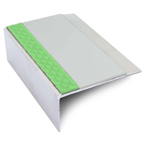 ASL15 66x32mm Aluminium Non Slip Stair Nosing Edge Trim With Pvc Insert - Image 9