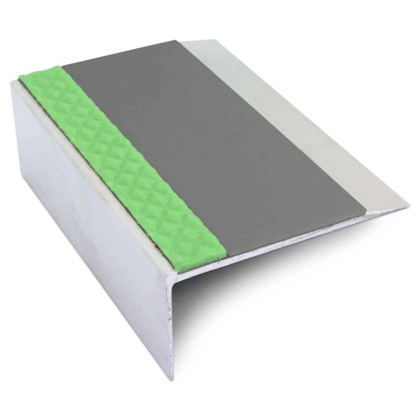 ASL15 66x32mm Aluminium Non Slip Stair Nosing Edge Trim With Pvc Insert - Image 10