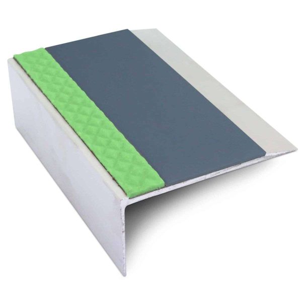 ASL15 66x32mm Aluminium Non Slip Stair Nosing Edge Trim With Pvc Insert - Image 7