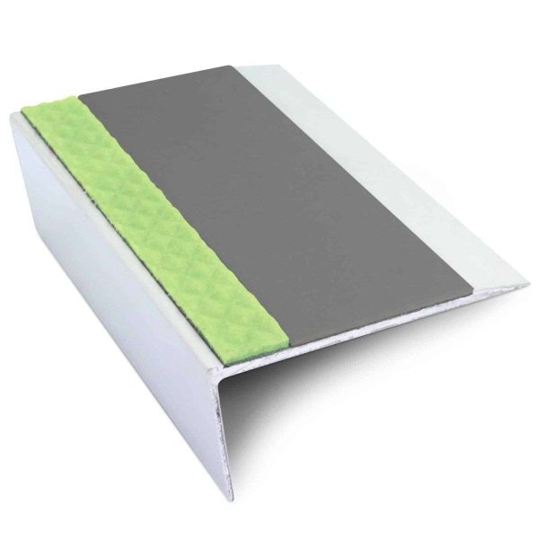 ASL16 66x32mm Aluminium Non Slip Stair Nosing Edge Trim With Pvc Insert - Image 10