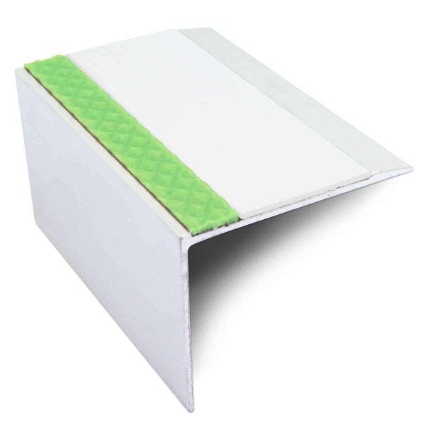 ASL21 67x55mm DDA Compliant Aluminium Non Slip Stair Nosing Edge Trim With Pvc Insert - Image 12