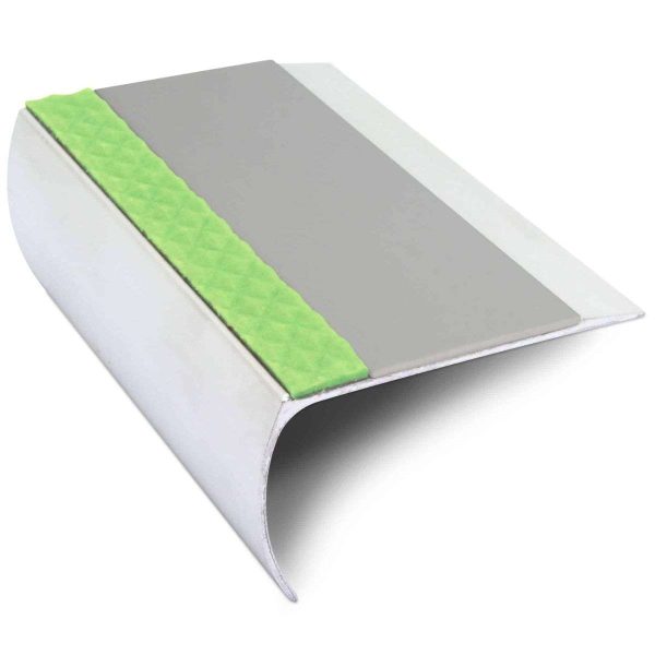 ASL25 69x40mm Aluminium Non Slip Stair Nosing Edge Trim With Pvc Insert - Image 8