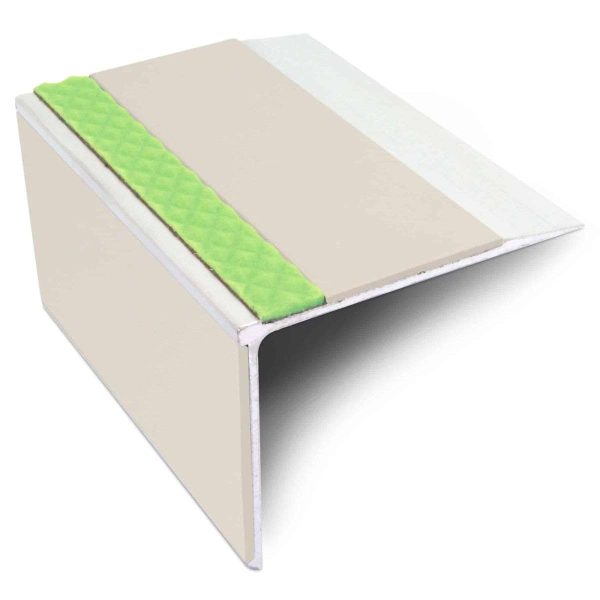 ASL27 75x58mm DDA Compliant Aluminium Non Slip Stair Nosing Edge Trim With Pvc Insert - Image 6