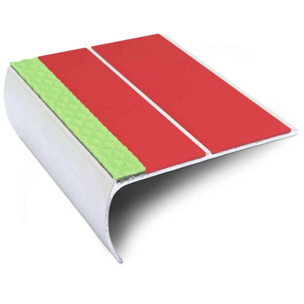 ASL29 87x40mm Aluminium Non Slip Stair Nosing Edge Trim With Pvc Insert - Image 11