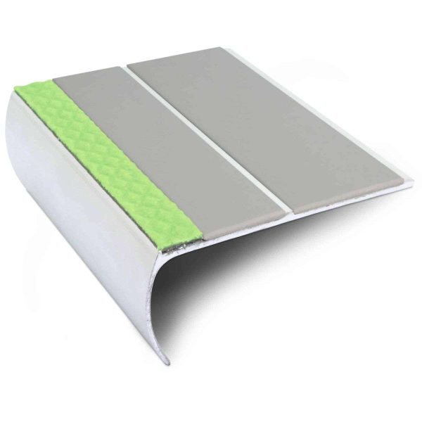 ASL29 87x40mm Aluminium Non Slip Stair Nosing Edge Trim With Pvc Insert - Image 8