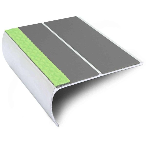 ASL29 87x40mm Aluminium Non Slip Stair Nosing Edge Trim With Pvc Insert - Image 10