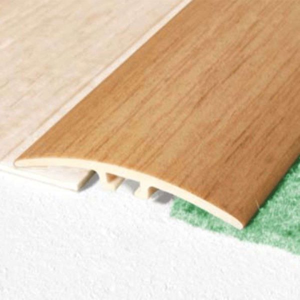 E64 40mm Pvc Wood Effect Door Threshold Strip