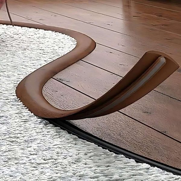 Flex Line 40mm Pvc Flexible Flooring Transition Profile Door Threshold