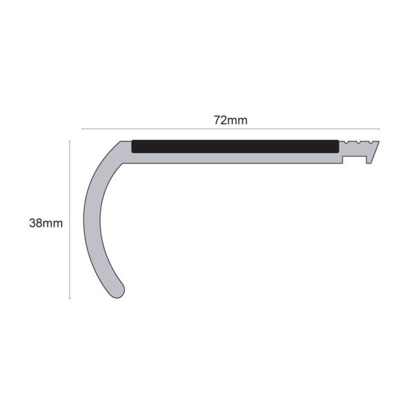 NHB – 72 x 38mm Heavy Duty Hard Nose PVC - Image 2