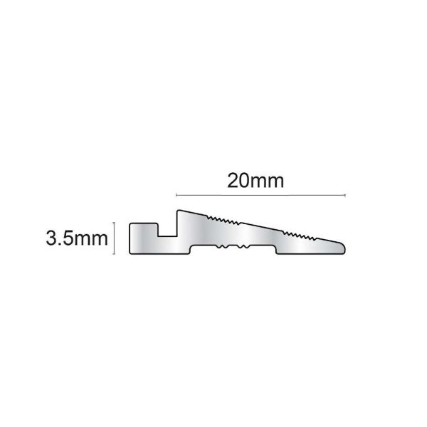 NNL02 Clip Ramp 20 x 3.5mm x 3.22m - Image 2