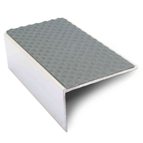 NSL01 Tredsafe 56 x 32mm Aluminium Non Slip Stair Nosing Edge Trim With Pvc Insert - Image 4