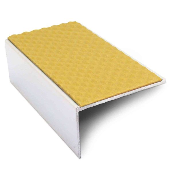 NSL01 Tredsafe 56 x 32mm Aluminium Non Slip Stair Nosing Edge Trim With Pvc Insert - Image 6