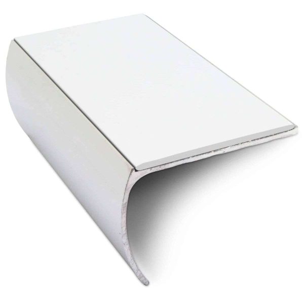 NSL03 57 x 40mm Aluminium Non Slip Stair Nosing Bullnose Edge Trim With Pvc Insert - Image 14