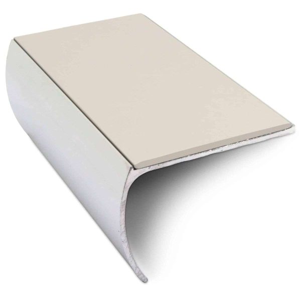 NSL03 57 x 40mm Aluminium Non Slip Stair Nosing Bullnose Edge Trim With Pvc Insert - Image 6