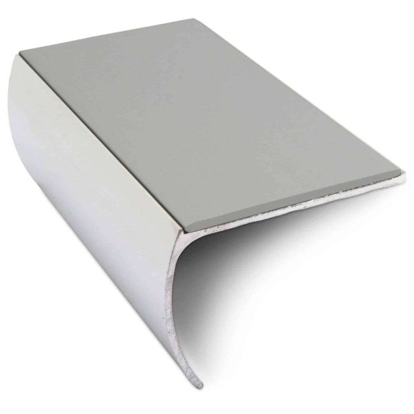 NSL03 57 x 40mm Aluminium Non Slip Stair Nosing Bullnose Edge Trim With Pvc Insert - Image 8