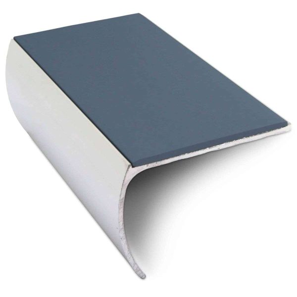 NSL03 57 x 40mm Aluminium Non Slip Stair Nosing Bullnose Edge Trim With Pvc Insert - Image 7