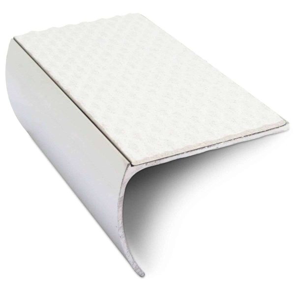 NSL03 Tredsafe 57 x 40mm Aluminium Non Slip Stair Nosing Bullnose Edge Trim With Pvc Insert - Image 5