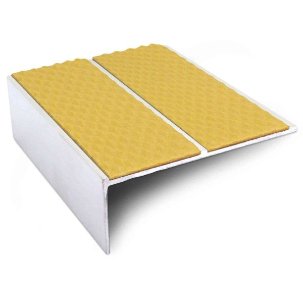 NSL09 Tredsafe 85 x 32mm Aluminium Non Slip Stair Nosing Edge Trim With Pvc Insert - Image 6