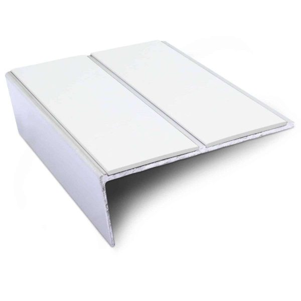 NSL10 85 x 32mm Aluminium Non Slip Stair Nosing Edge Trim With Pvc Insert - Image 12