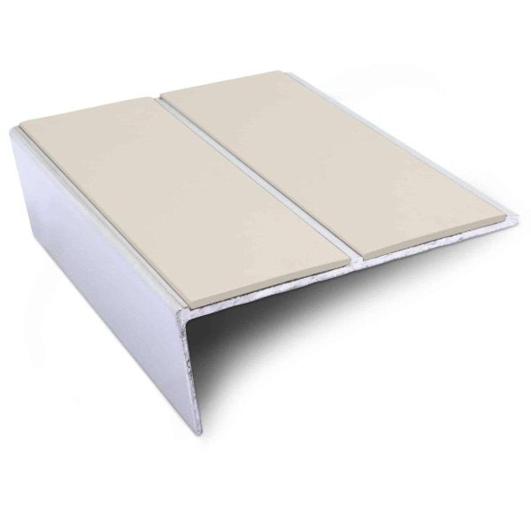 NSL10 85 x 32mm Aluminium Non Slip Stair Nosing Edge Trim With Pvc Insert - Image 6