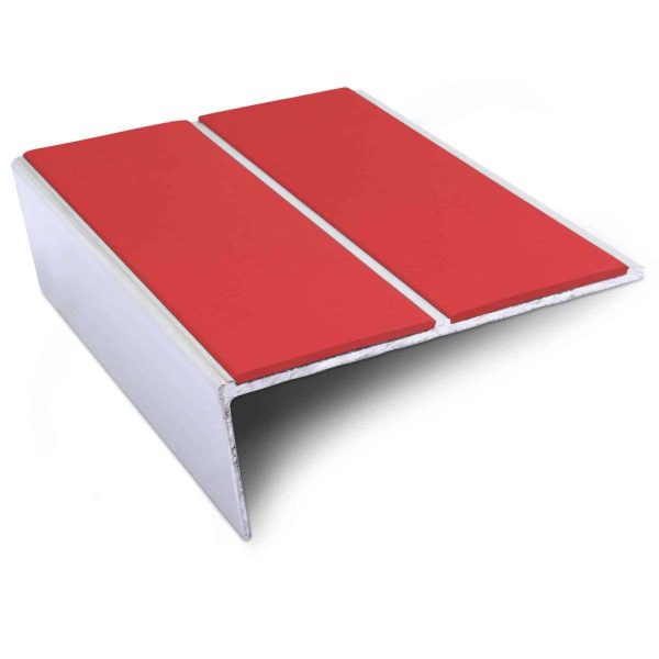 NSL10 85 x 32mm Aluminium Non Slip Stair Nosing Edge Trim With Pvc Insert - Image 11