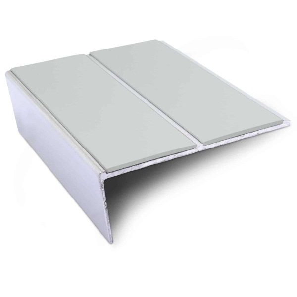 NSL10 85 x 32mm Aluminium Non Slip Stair Nosing Edge Trim With Pvc Insert - Image 9