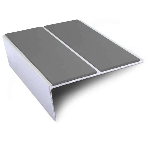 NSL10 85 x 32mm Aluminium Non Slip Stair Nosing Edge Trim With Pvc Insert - Image 10