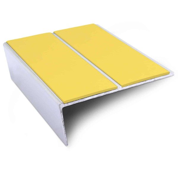 NSL10 85 x 32mm Aluminium Non Slip Stair Nosing Edge Trim With Pvc Insert - Image 13