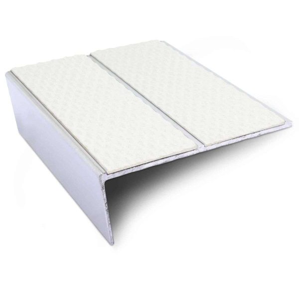 NSL10 Tredsafe 85 x 32mm Aluminium Non Slip Stair Nosing Edge Trim With Pvc Insert - Image 5