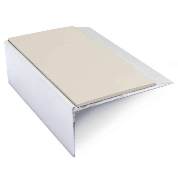 NSL15 66 x 32mm Aluminium Non Slip Stair Nosing Edge Trim With Pvc Insert - Image 6