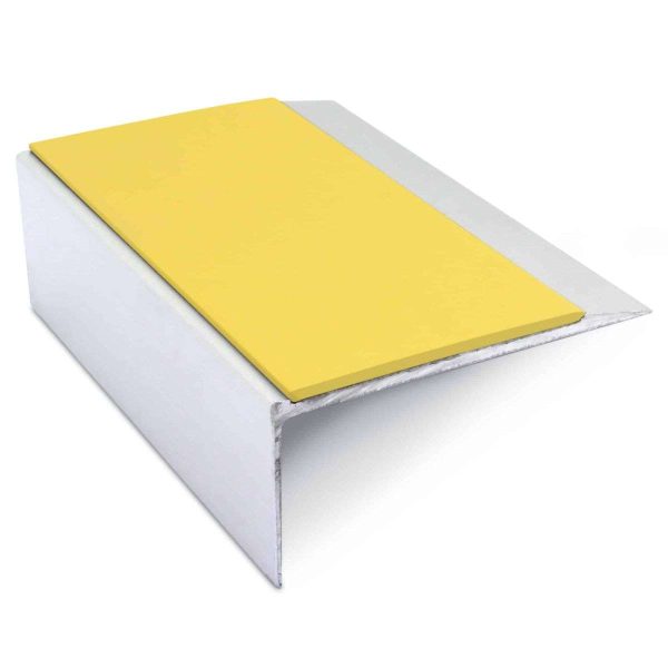 NSL15 66 x 32mm Aluminium Non Slip Stair Nosing Edge Trim With Pvc Insert - Image 15